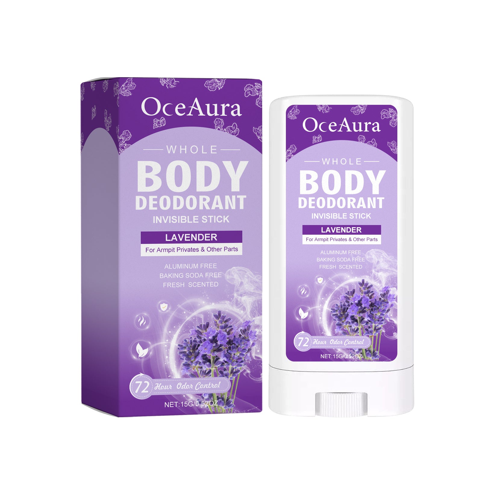 OceAura Whole Body Deodorant, Antiperspirant Deodorant