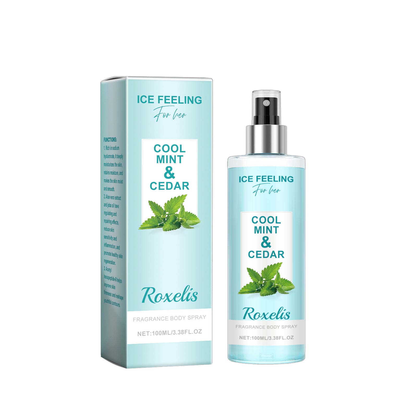 Cool Mint Cedar Fragrance Body Spray